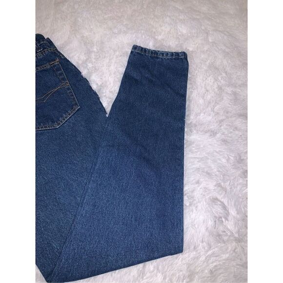 Vintage Jordache Dark Wash Tapered Jeans 13/14 - Picture 4 of 13
